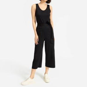Everlane Black Sleeveless Jumpsuit